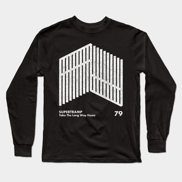 Supertramp / Minimal Graphic Design Tribute Long Sleeve T-Shirt by saudade